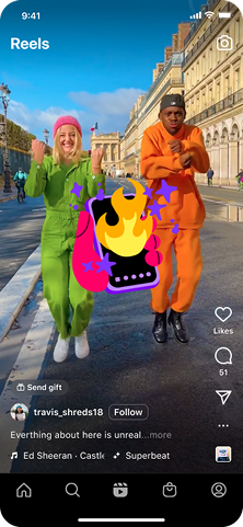 Instagram gifts